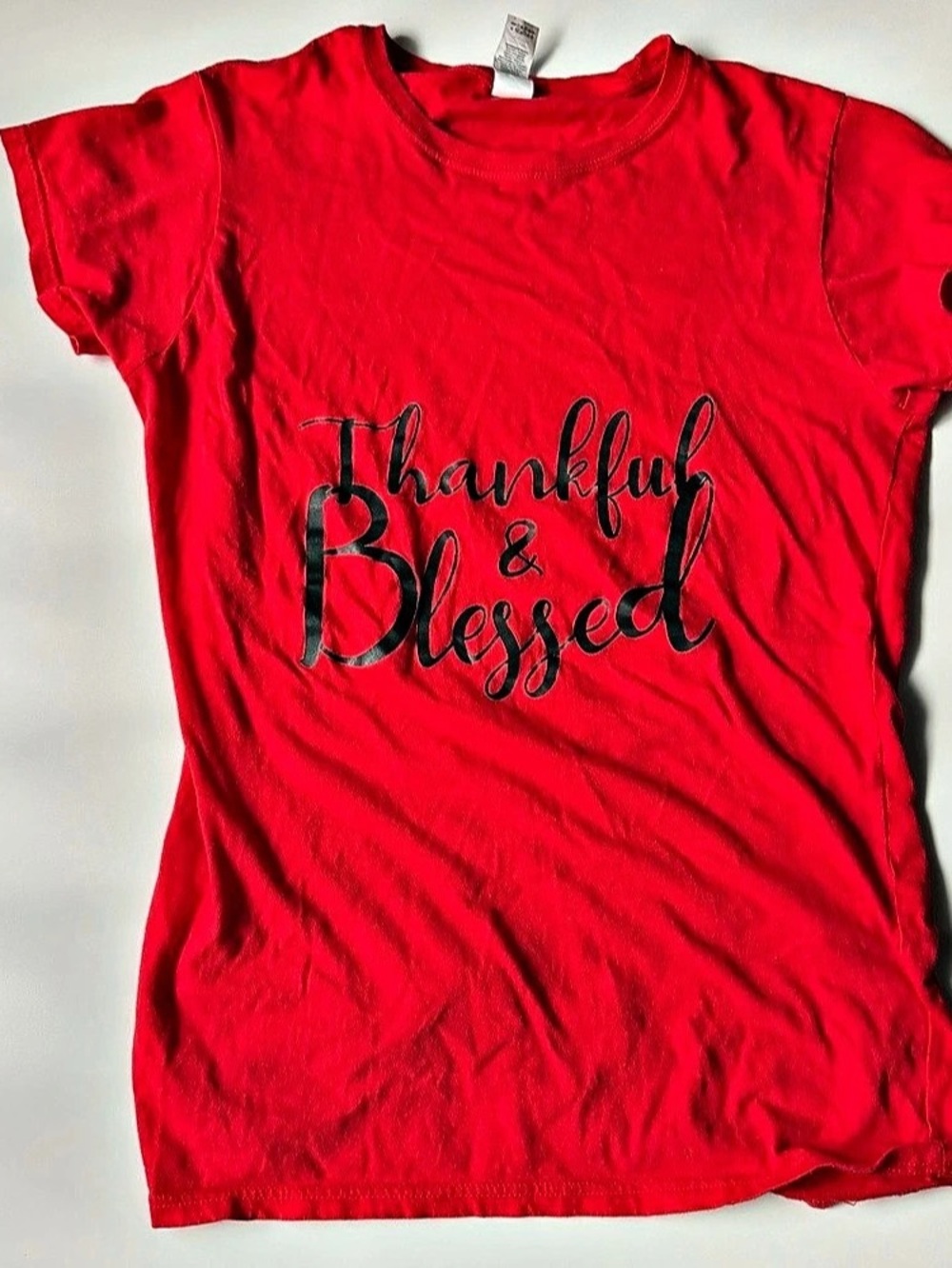 Graphic T-Shirt Thankful & Blessed Thankful & Blessed